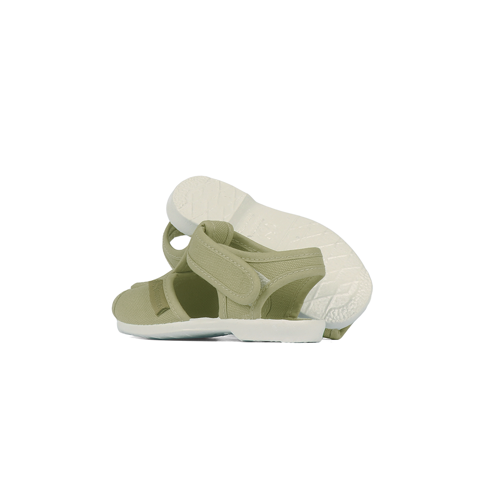 Superga X Drea Chong 1200 Cotton Baby Sandal Green Sage