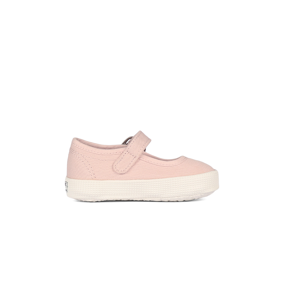 Superga 2452 Junior Mary Jane Pink Skin Full Avorio