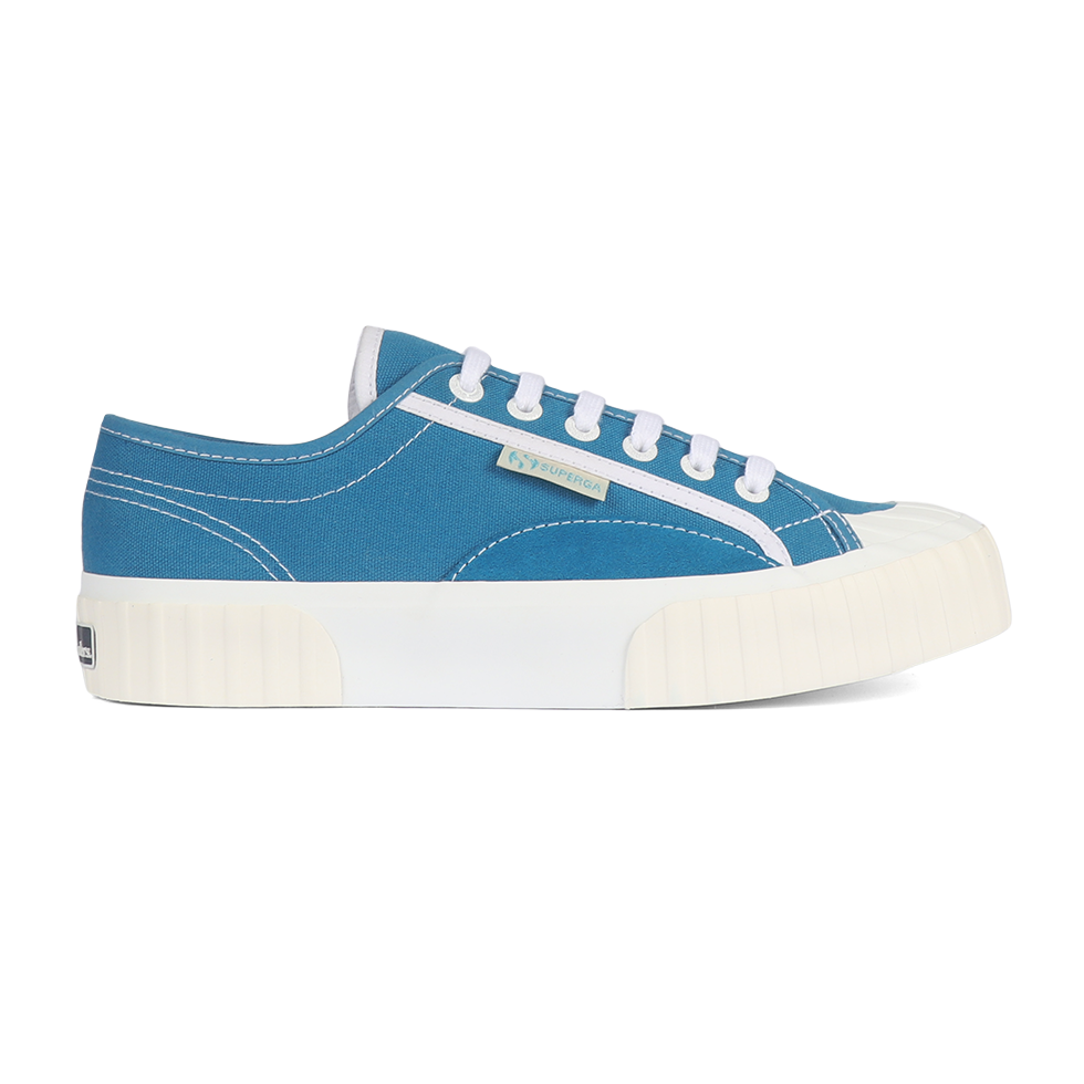 Superga X Motherchuckers 2630 Stripe Blue Neptune