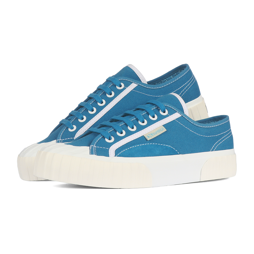 Superga X Motherchuckers 2630 Stripe Blue Neptune