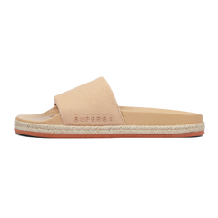 Superga 1908 Slides Organic Rope Mangosteen