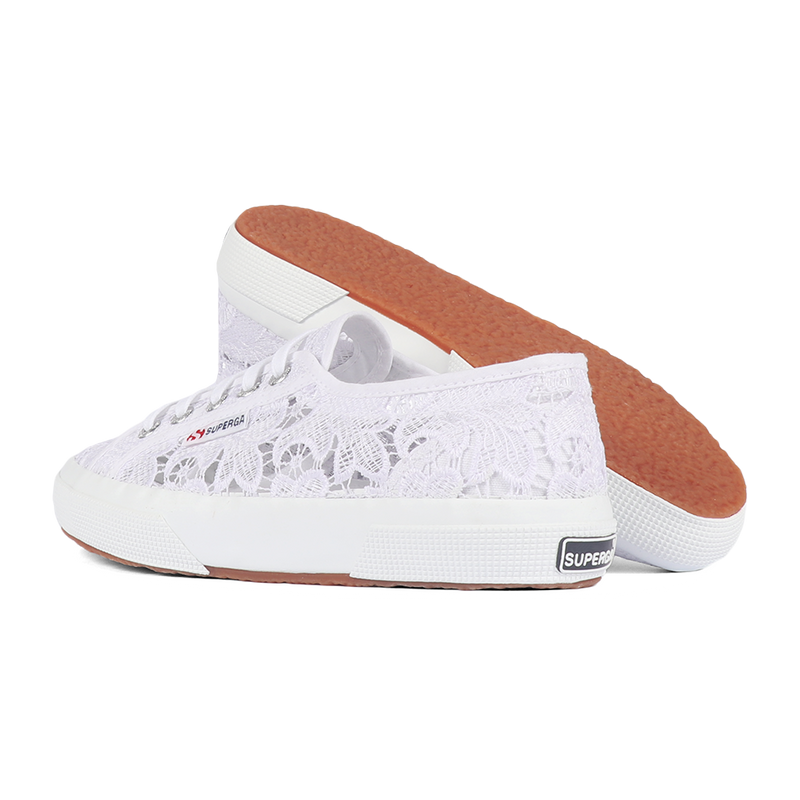 Superga 2025 white lace