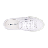 Superga macramew white clearance
