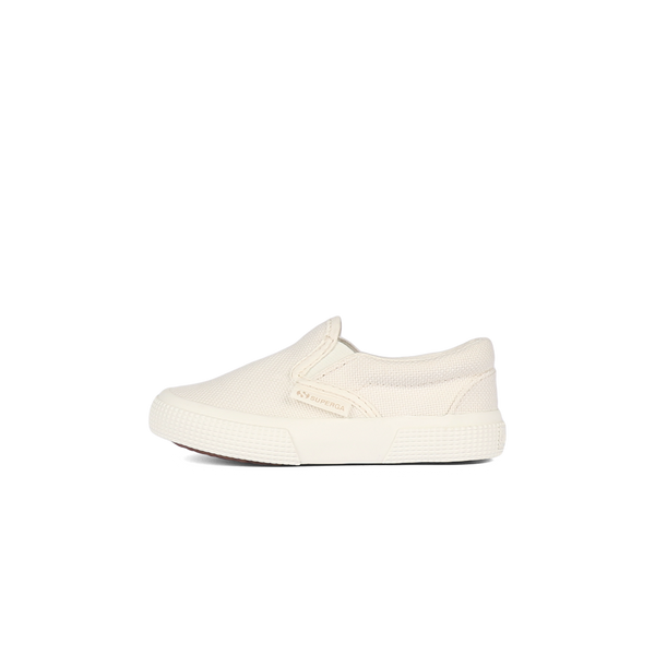 White slip 2025 on loafer