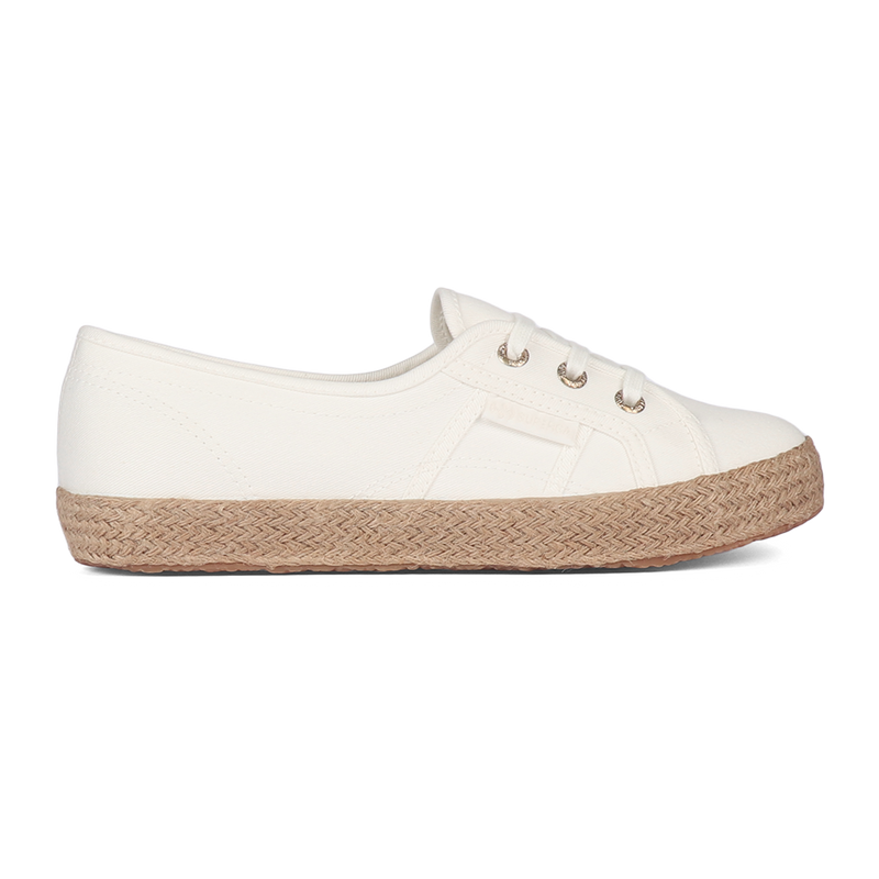 Superga 2345 Ballerina Espadrille Light Beige Gold