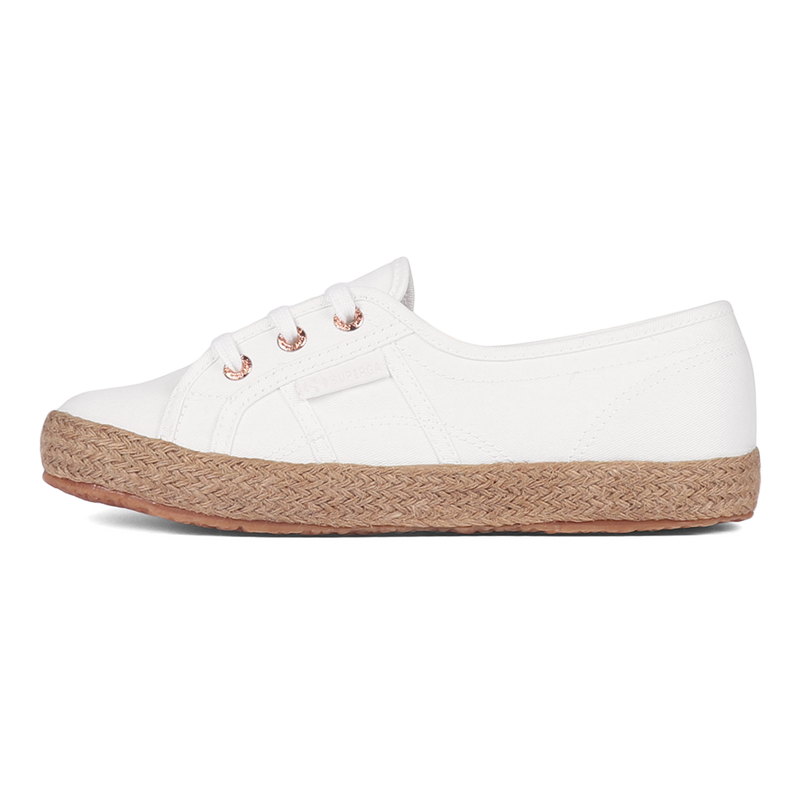 Superga 2345 Ballerina Espadrille Light Beige Rose Gold