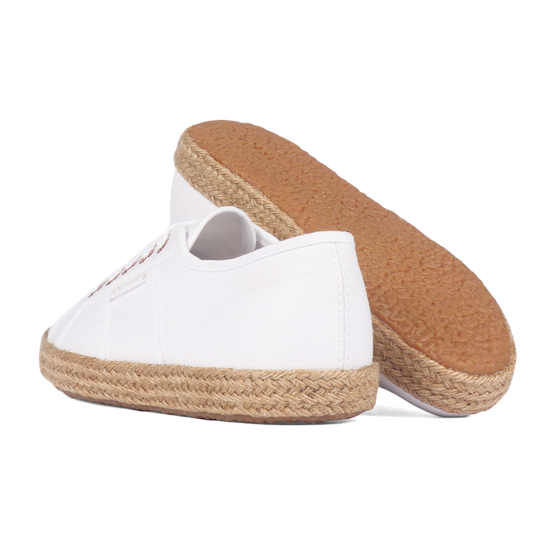 Superga 2750 Espadrille White Rose Gold