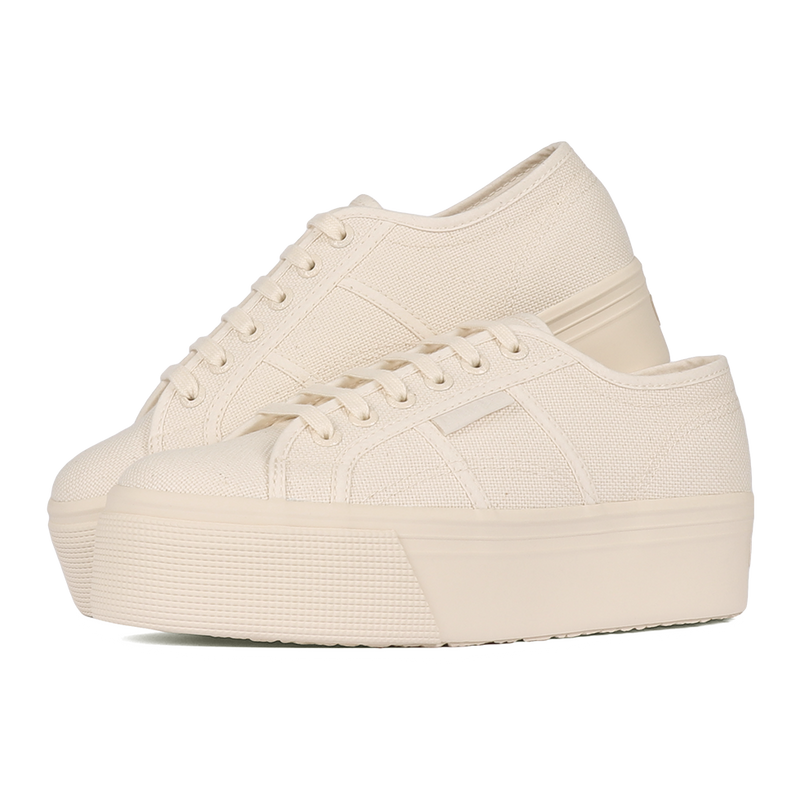 White platform sales superga sneakers